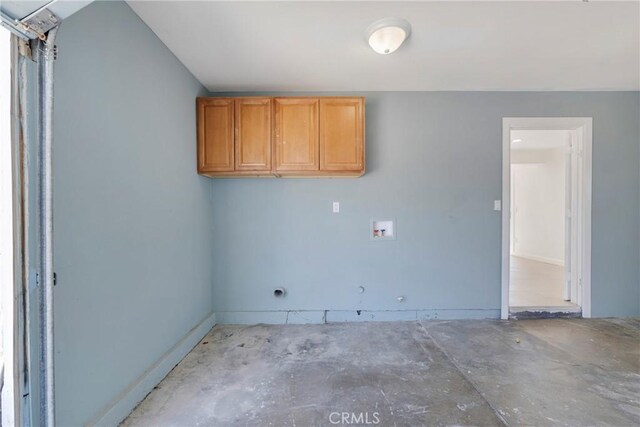 8888 Patrero St, Riverside, CA 92503 - laundry room featuring washer hookup and cabinet space