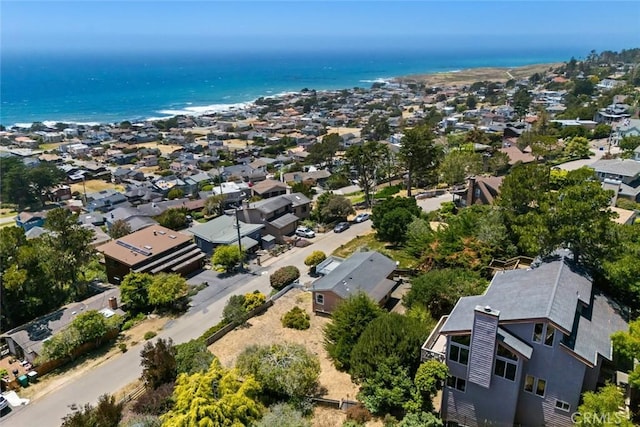 1799 Saint Thomas Ave, Cambria, CA 93428 - aerial perspective of suburban area with a nearby body of water