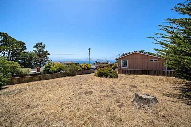 1799 Saint Thomas Ave, Cambria, CA 93428 - view of yard