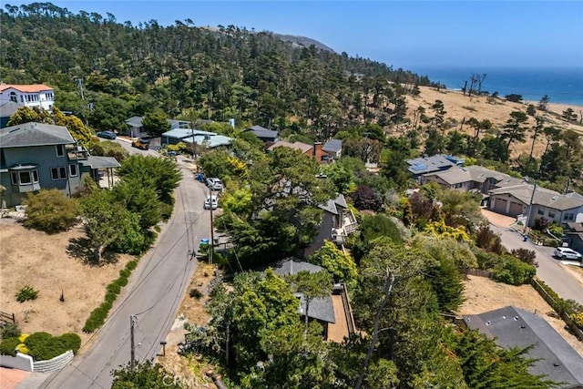 1799 Saint Thomas Ave, Cambria, CA 93428 - aerial perspective of suburban area featuring a large body of water