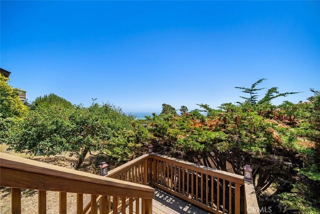 1799 Saint Thomas Ave, Cambria, CA 93428 - view of deck