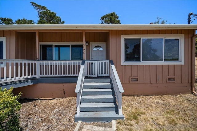 1799 Saint Thomas Ave, Cambria, CA 93428 - doorway to property with crawl space