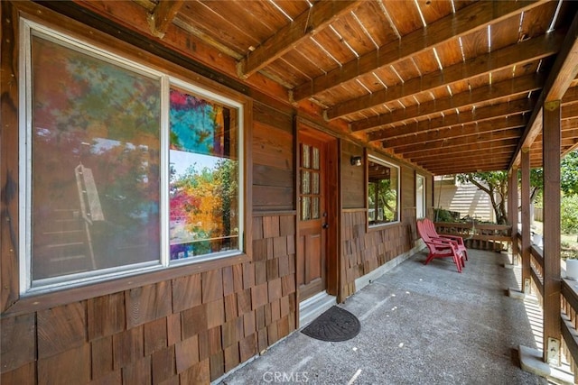 1799 Saint Thomas Ave, Cambria, CA 93428 - doorway to property with covered porch