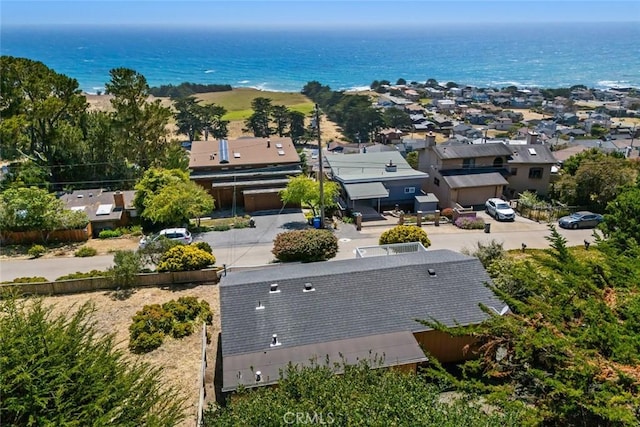 1799 Saint Thomas Ave, Cambria, CA 93428 - aerial perspective of suburban area with a nearby body of water