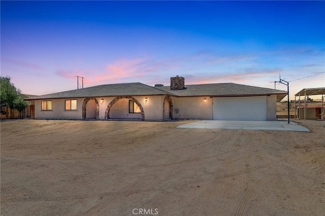 27363 Azurite Rd, Barstow, CA 92311 - single story home with a garage and concrete driveway