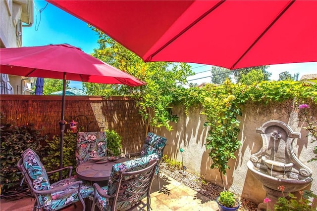 93 Kansas St Unit 205, Redlands, CA 92373 - fenced backyard featuring a patio