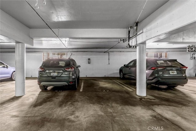1203 N Sweetzer Ave Unit 215, West Hollywood, CA 90069 - view of parking garage