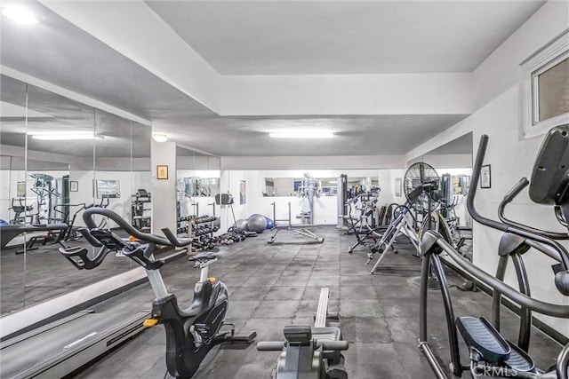 1203 N Sweetzer Ave Unit 215, West Hollywood, CA 90069 - view of exercise room