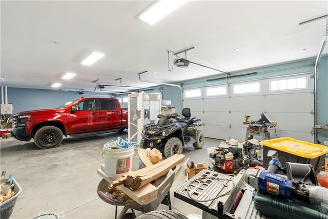 23670 Shirwaun, Apple Valley, CA 92307 - garage featuring a garage door opener