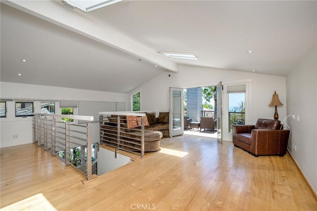 426 Nyes Pl, Laguna Beach, CA 92651 - living room with wood finished floors and recessed lighting