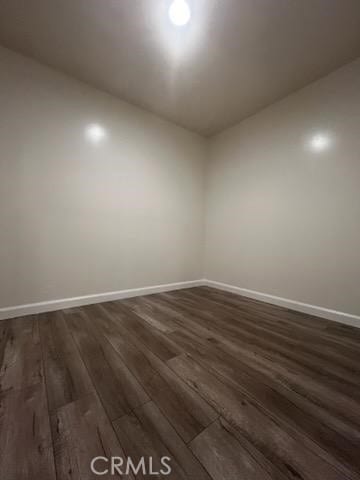 401 W Harvard St, Glendale, CA 91204 - empty room featuring dark wood finished floors and lofted ceiling