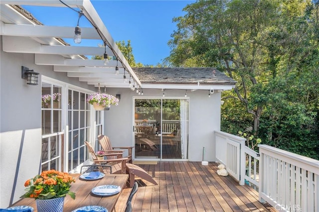109 Via Ardilla, Palos Verdes Estates, CA 90274 - view of wooden deck