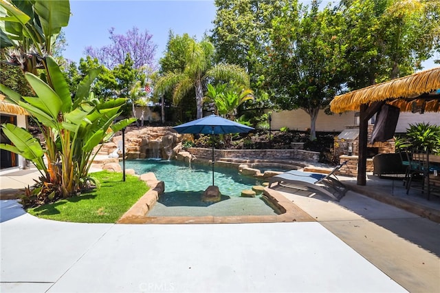 1 Tularosa Ct, Aliso Viejo, CA 92656 - view of pool with a patio and a pool with connected hot tub