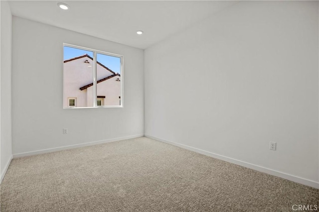 1080 Foothill Blvd, Claremont, CA 91711 - spare room featuring carpet and recessed lighting