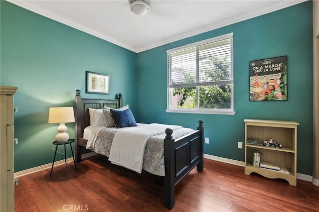 11 Heartwood Way, Aliso Viejo, CA 92656 - bedroom with crown molding and hardwood / wood-style floors