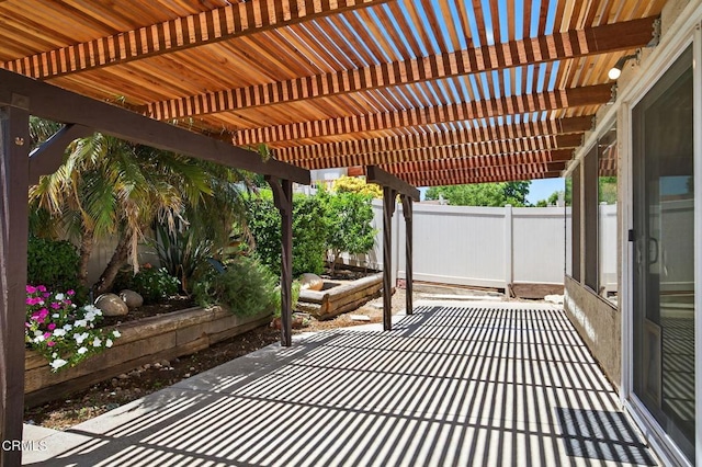 27127 Rio Bosque Dr, Valencia, CA 91354 - view of patio / terrace featuring a pergola