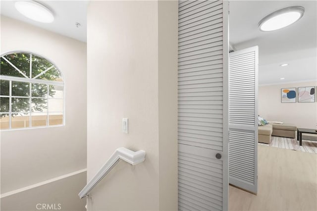 150 Diamond St Unit B, Arcadia, CA 91006 - corridor with wood finished floors