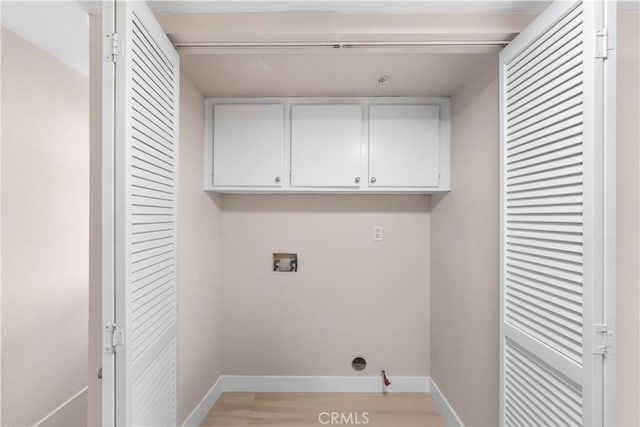 150 Diamond St Unit B, Arcadia, CA 91006 - laundry area with hookup for a washing machine, cabinet space, and light wood-style flooring
