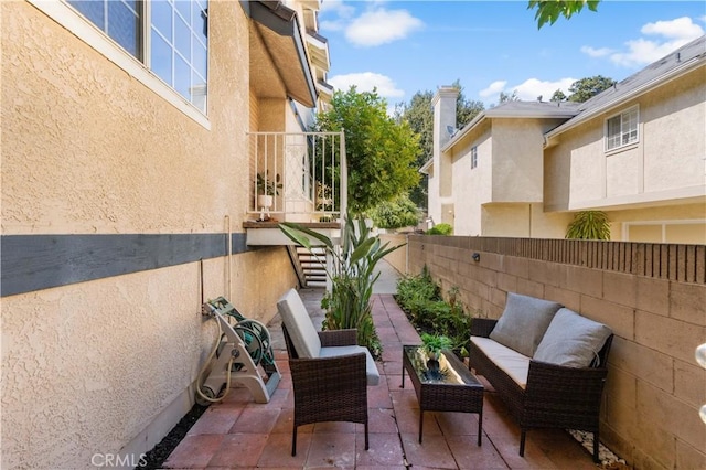 150 Diamond St Unit B, Arcadia, CA 91006 - view of patio with outdoor lounge area
