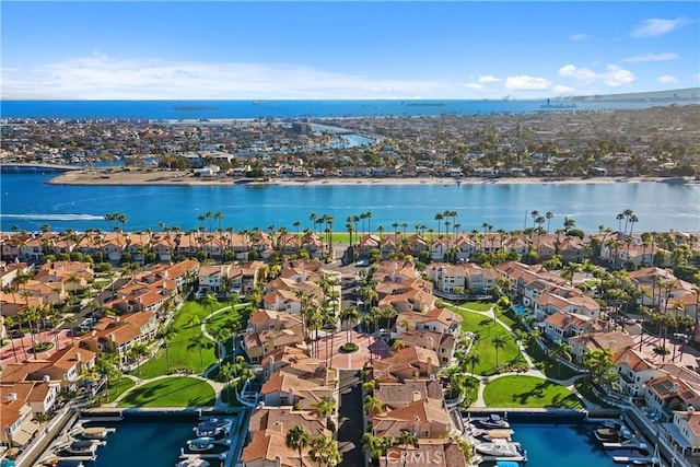 331 Parsons Lndg, Long Beach, CA 90803 - aerial overview of property's location with nearby suburban area and a large body of water