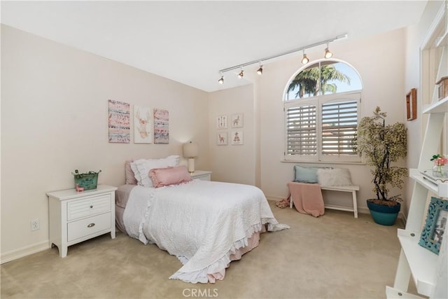 331 Parsons Lndg, Long Beach, CA 90803 - bedroom featuring track lighting and light colored carpet