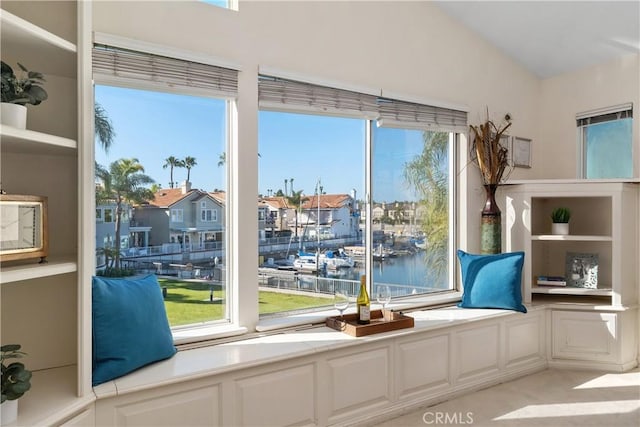 331 Parsons Lndg, Long Beach, CA 90803 - living area featuring a water view