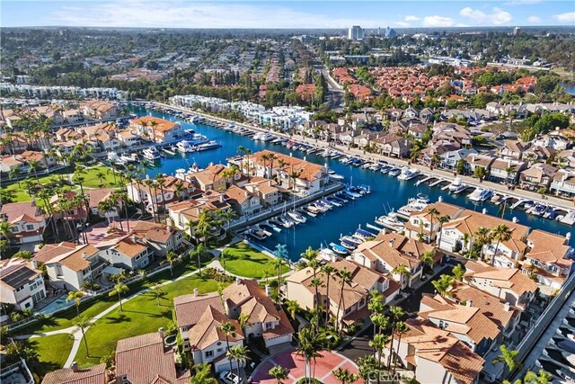 331 Parsons Lndg, Long Beach, CA 90803 - bird's eye view of a marina and a large body of water