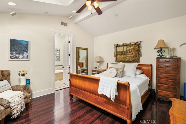 806 N Irena Ave Unit A, Redondo Beach, CA 90277 - bedroom featuring wood finished floors, recessed lighting, and ceiling fan
