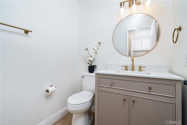 23760 Timber Bluff Ct, Moreno Valley, CA 92557 - bathroom with vanity and wood finished floors