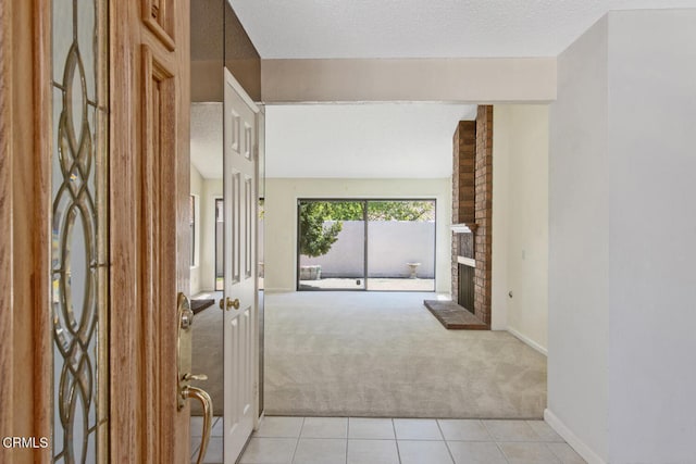 4062 Bridgewood Ln, Thousand Oaks, CA 91362 - hall featuring light colored carpet and light tile patterned flooring