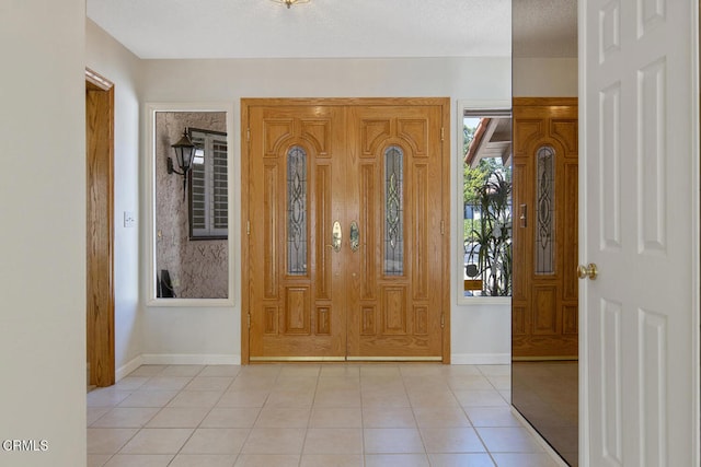 4062 Bridgewood Ln, Thousand Oaks, CA 91362 - entryway with light tile patterned flooring and baseboards