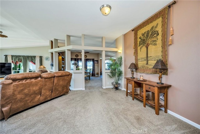 17432 Sendero Way, Lower Lake, CA 95457 - carpeted living area with baseboards