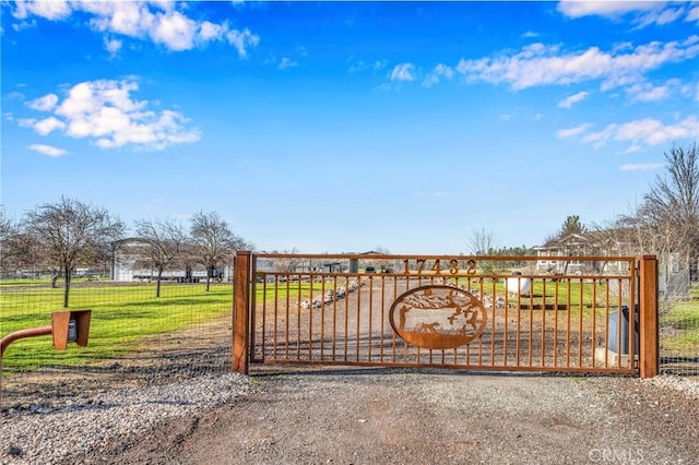 17432 Sendero Way, Lower Lake, CA 95457 - view of gate