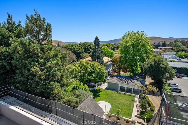 581 Higuera St Unit 306, San Luis Obispo, CA 93401 - drone / aerial view of mountains