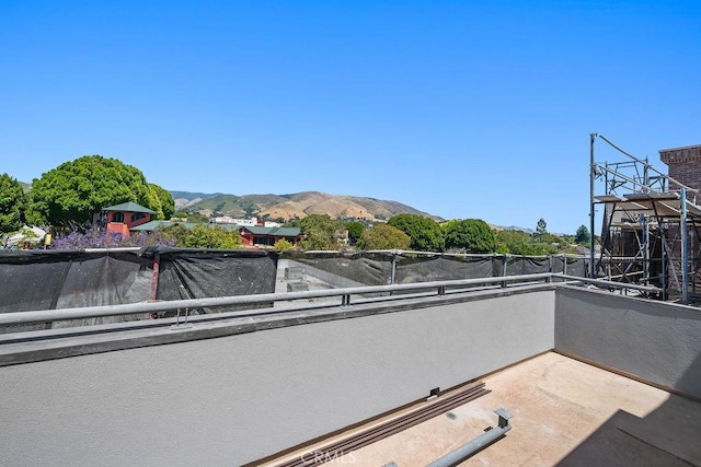 581 Higuera St Unit 306, San Luis Obispo, CA 93401 - patio / terrace featuring a mountain view