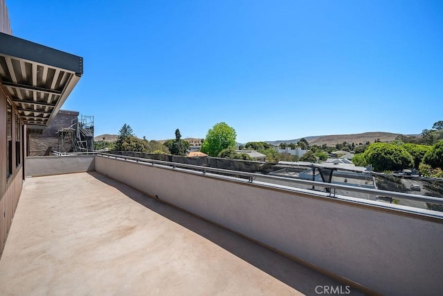 581 Higuera St Unit 306, San Luis Obispo, CA 93401 - balcony featuring a mountain view