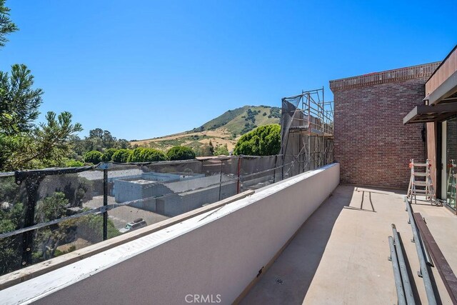 581 Higuera St Unit 306, San Luis Obispo, CA 93401 - balcony with a mountain view