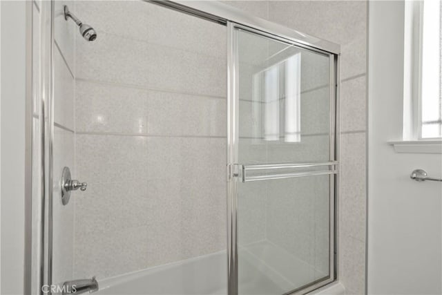 4919 Dunsmore Ave, La Crescenta, CA 91214 - full bathroom with bath / shower combo with glass door