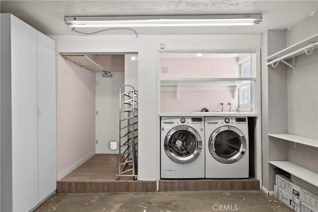 4919 Dunsmore Ave, La Crescenta, CA 91214 - washroom with washer and clothes dryer
