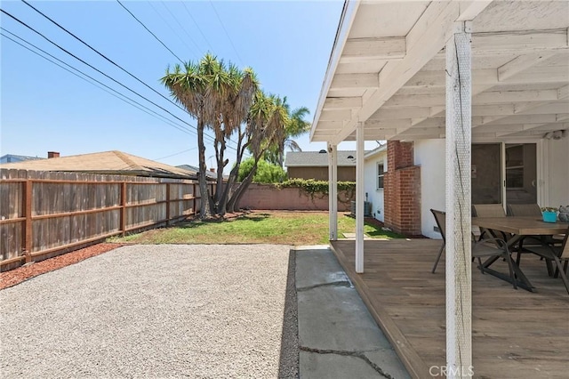 2321 W 182nd St, Torrance, CA 90504 - fenced backyard featuring a wooden deck