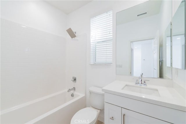 9570 Bluewater Pl, Rancho Cucamonga, CA 91730 - full bathroom with vanity and shower / bathtub combination