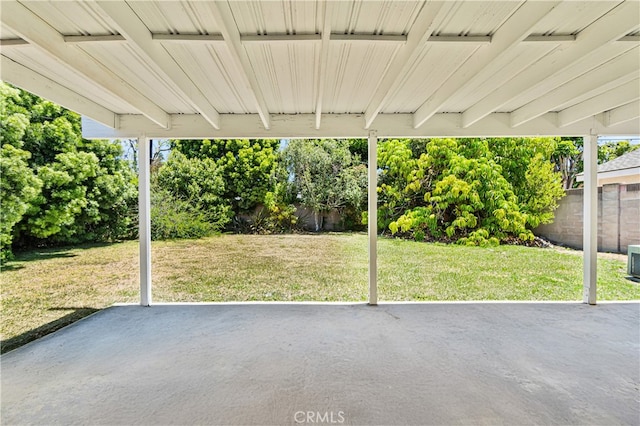 11752 Pine St, Los Alamitos, CA 90720 - fenced backyard featuring a patio area
