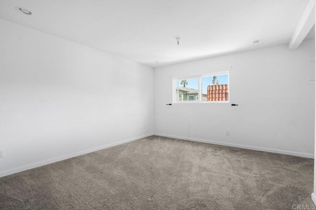 3050 Suncrest Dr Unit 7, San Diego, CA 92116 - spare room featuring carpet flooring and baseboards