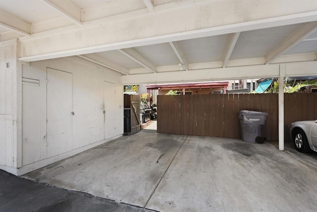 11935 Royal Rd Unit E, El Cajon, CA 92021 - view of garage