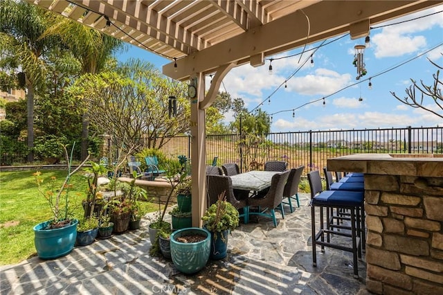 17286 Coriander Ct, Yorba Linda, CA 92886 - fenced backyard featuring a patio and a pergola