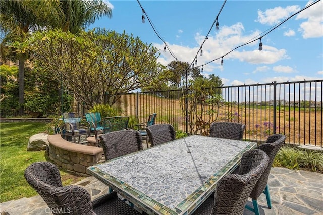 17286 Coriander Ct, Yorba Linda, CA 92886 - view of patio with outdoor dining space