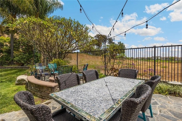 17286 Coriander Ct, Yorba Linda, CA 92886 - view of patio / terrace featuring outdoor dining space