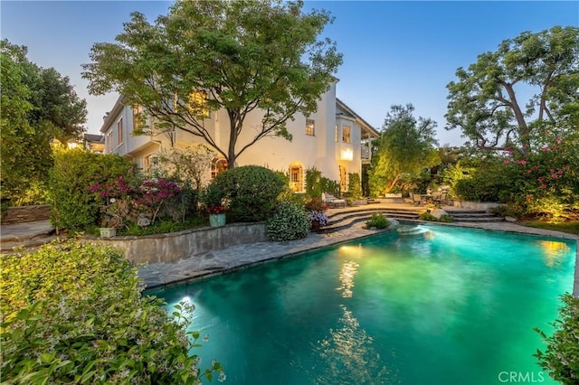 3541 Westfall Dr, Encino, CA 91436 - view of outdoor pool