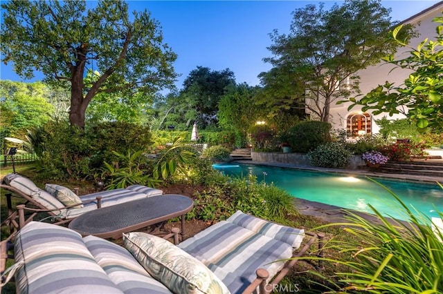 3541 Westfall Dr, Encino, CA 91436 - view of outdoor pool