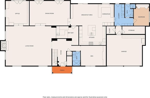 3541 Westfall Dr, Encino, CA 91436 - view of floor plan / room layout
